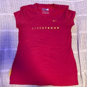 red, nike, t-shirt